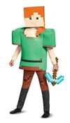 Alex Deluxe Minecraft Costume, Multicolor, Small (4-6)