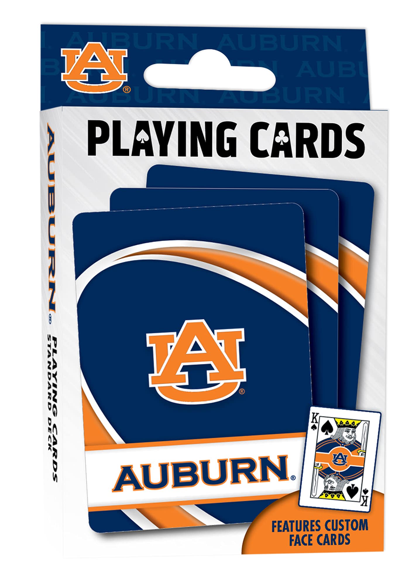 Masterpieces Ncaa Auburn Tigers, Playing Cards