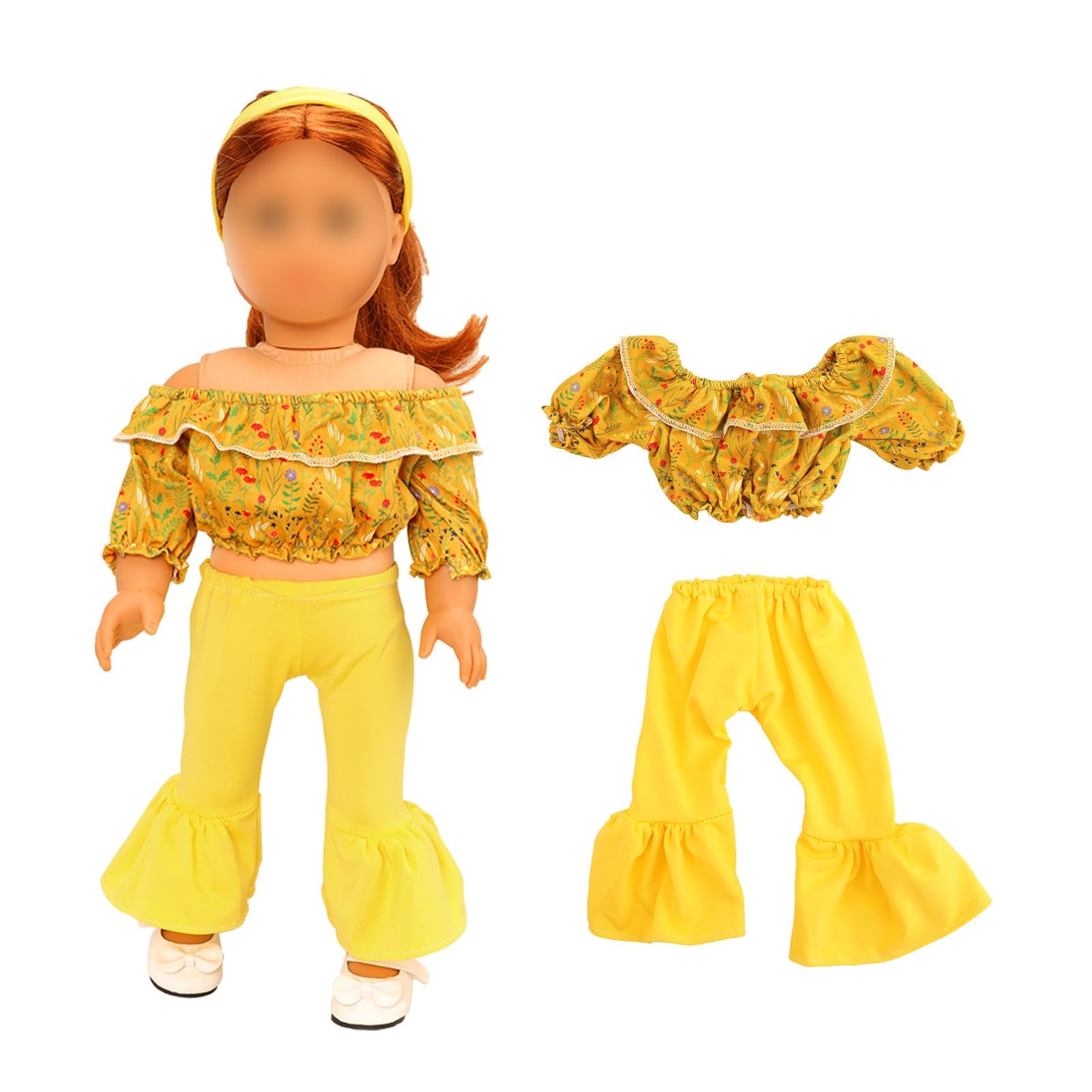 Barwa Doll Clothes And Accessories For 18 Inch Girl Dolls Mermaid Casual Tutu Dress, Outfits, Swimsuit, Underwear… (E: Casual Dress)