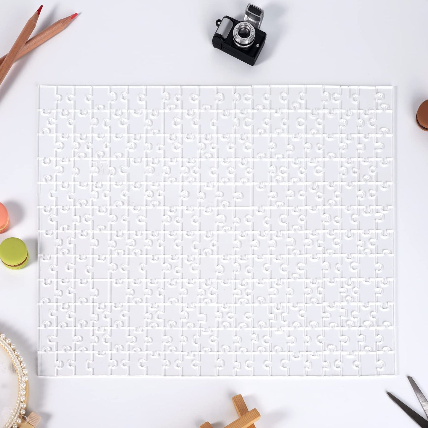 ZZYFGH Clear Hard Puzzle Jigsaw - 240 Piece Challenge, Difficult Game for Adults & Children, Perfect for Family Fun and Brain Training