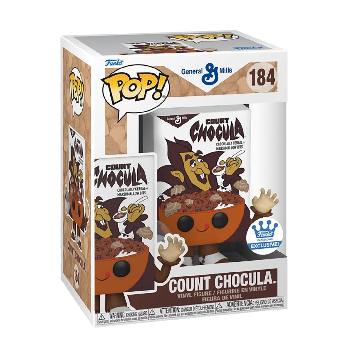 General Mills Funko Pop Vinyl Figure | Count Chocula Cereal Box