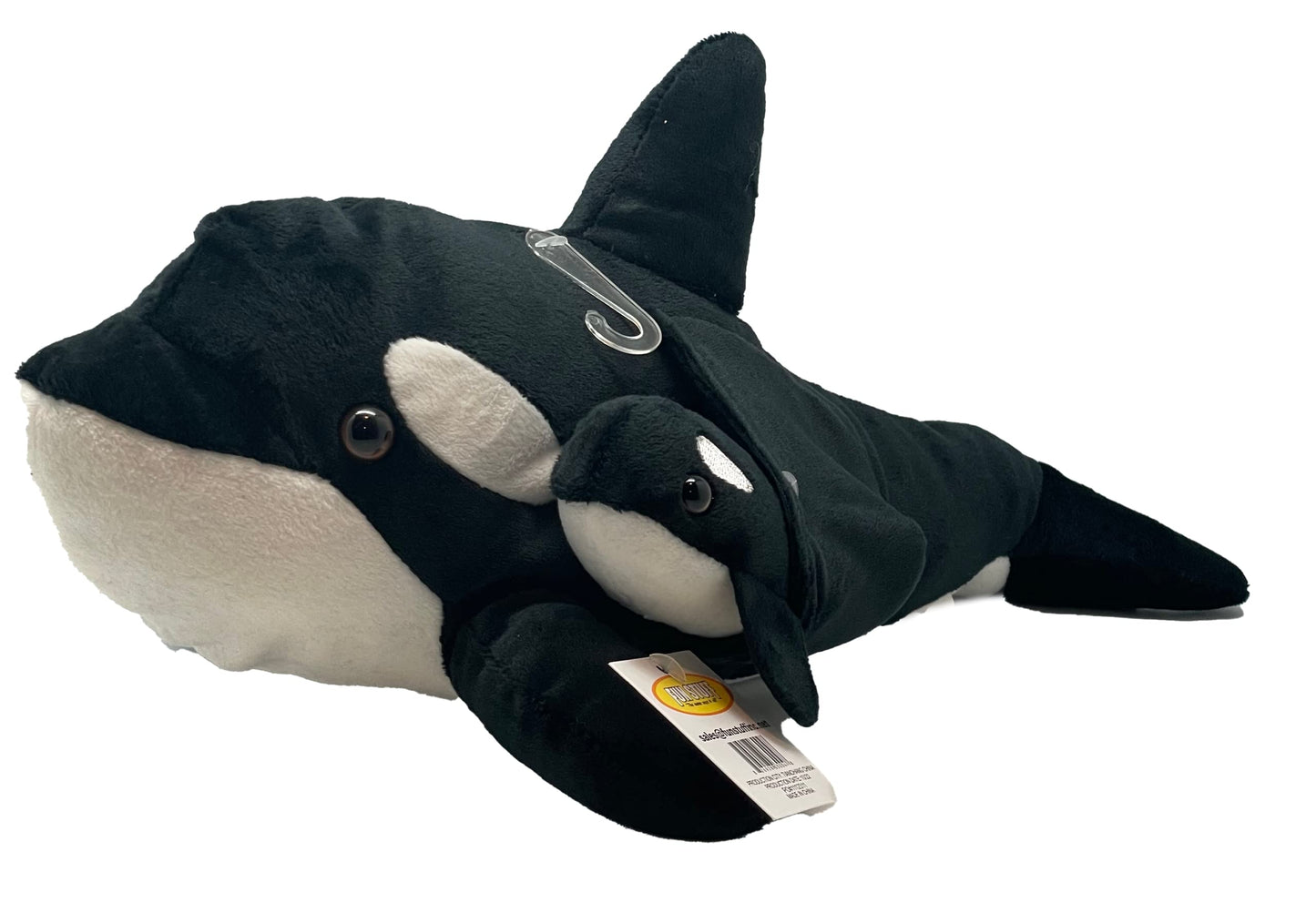 Funstuff Orca With Baby - Stuffed Animal Plush 16''