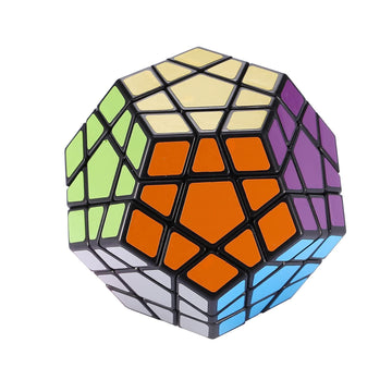 Dreampark 3x3 Megaminx Speed Cube Puzzle Toy, ABS Material, Black, Model Dreampark-081