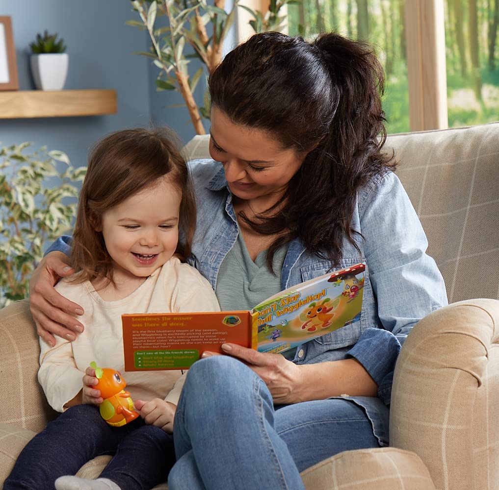 Playskool Glo Friends — Book With Glowing Social Emotional Learning Toy — Storytime With Wigglebug — For Ages 2+