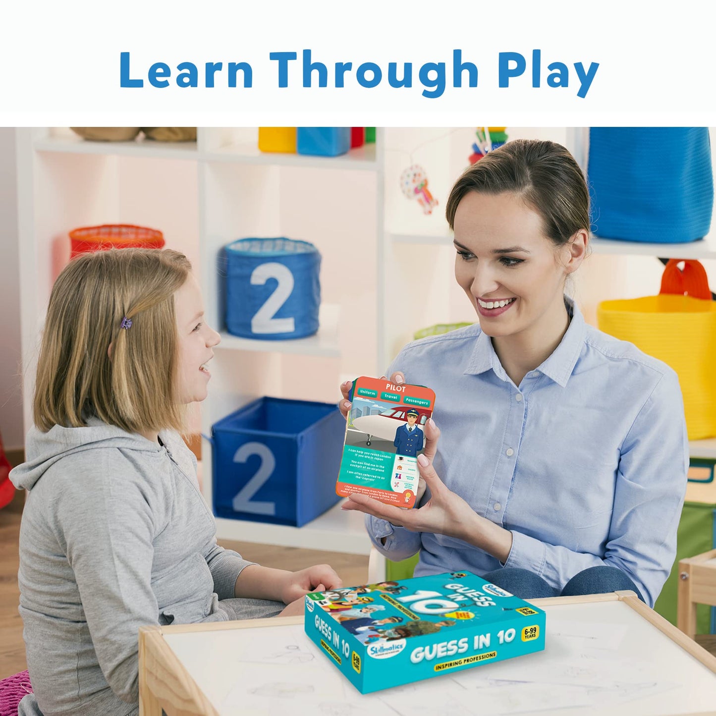 Skillmatics Card Game - Guess In 10 Professions, Perfect For Boys, Girls, Kids & Families Who Love Educational Toys, Gifts For Ages 6, 7, 8, 9 And Up