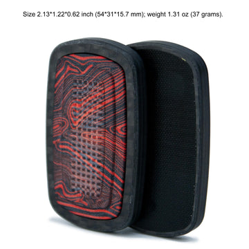 DjuiinoStar Silent Fidget Slider (Carbon Fiber + Glass Fiber) CNC Machined Free-Floating Push Slider Addictive Magnetic Toy Help to Relieve Stress Best Gift for Fidget Fans DFS-49