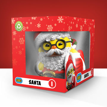 Tubbz Boxed Edition Santa Collectible Vinyl Rubber Duck Figure - Official Numskull Merchandise, Toys & Collectibles