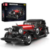 Mould King 10114 Classic Car Building Blocks Model 1308 Pieces Vintage Car Model Toy Creative Idea Vehicle Collectible for Kids/mature-themed