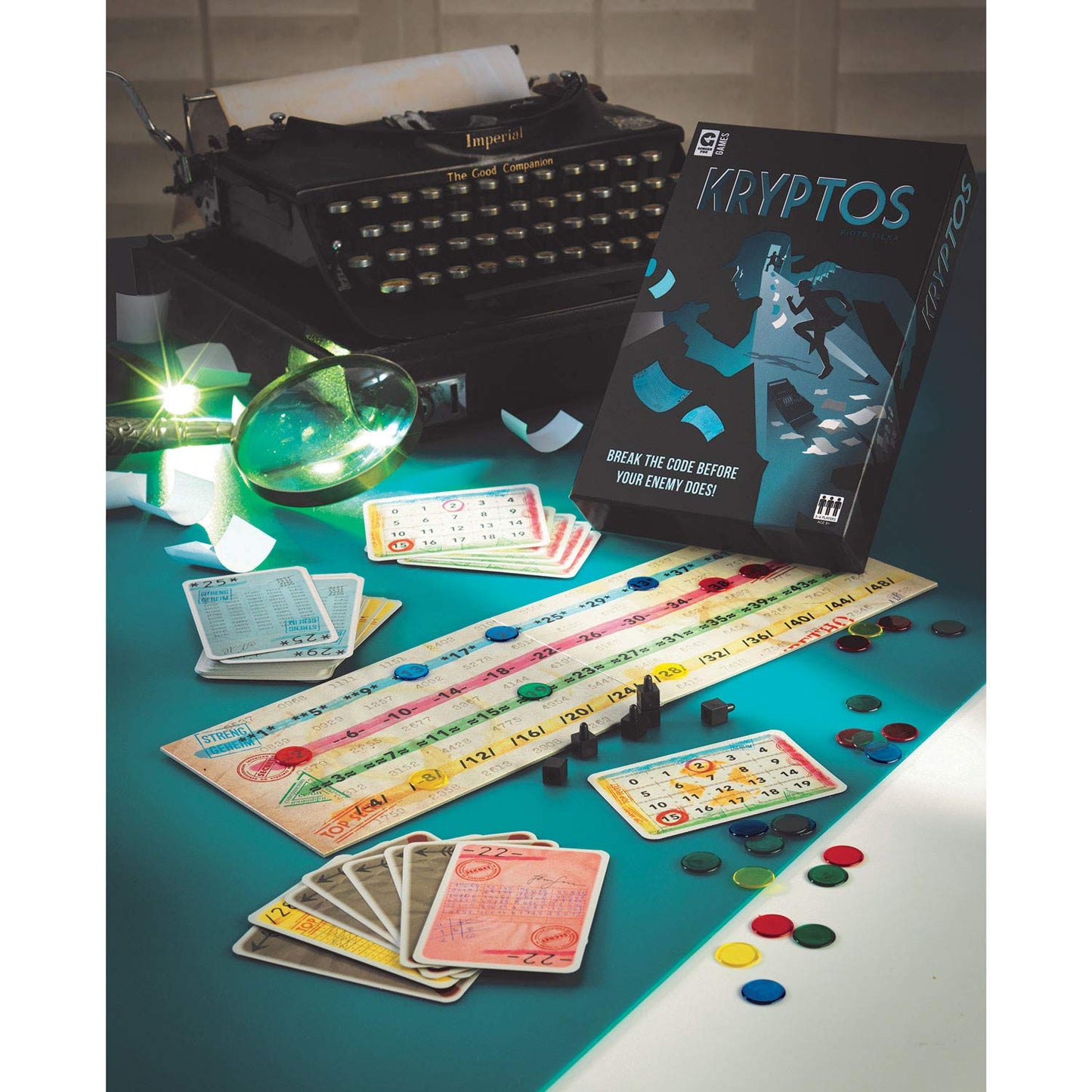 Ginger Fox Kryptos Spy Code Breaking Game
