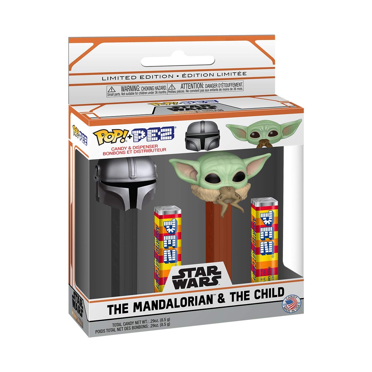 Star Wars The Mandalorian Funko Pop Pez 2-Pack | Mandalorian And Child