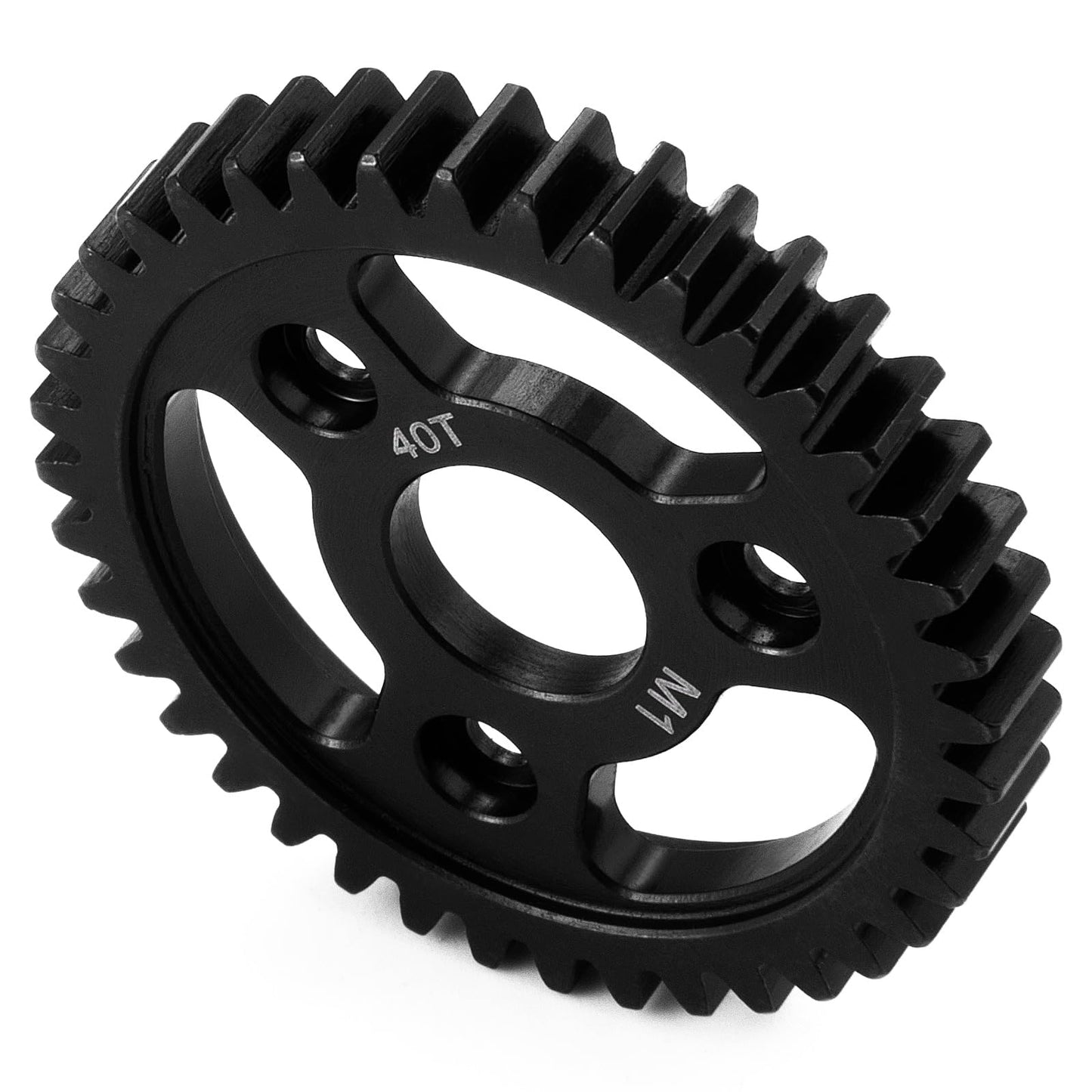 BRKRC Carbon Steel 1M 36T 38T 40T Main Spur Gear for 1/8 Tra-xxas Revo 2.5 3.3 Upgrade Parts (40T)
