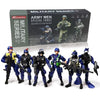 MQSTARSRISE Army Men Action Figures - Soldiers Toy Set for Boys Age 4-7 Military Playset with - Easter Gift or Birthday Gift