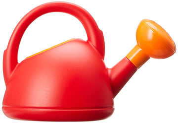 Hape Sand and Beach Toy Watering Can Toys, Red, L: 8.5, W: 5.7, H: 4.9 inch