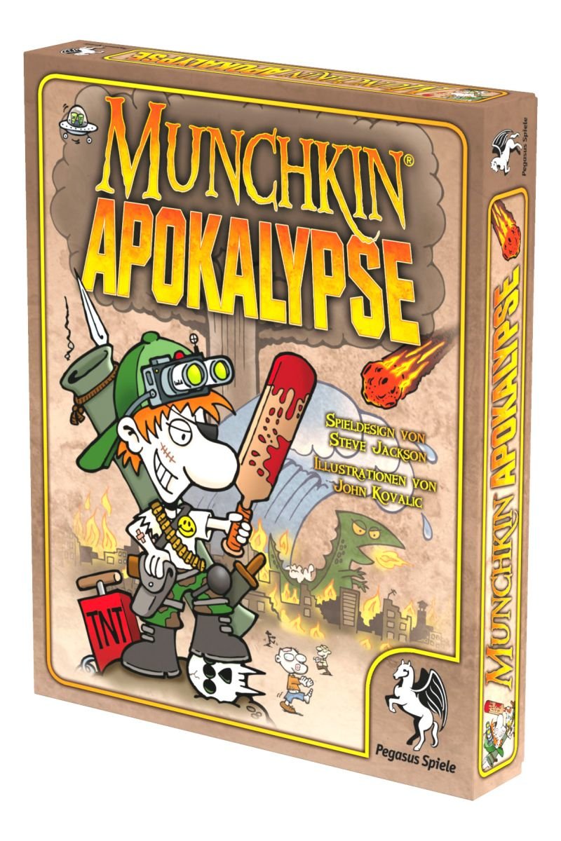 Pegasus Spiele 17240G - Munchkin Apocalypse