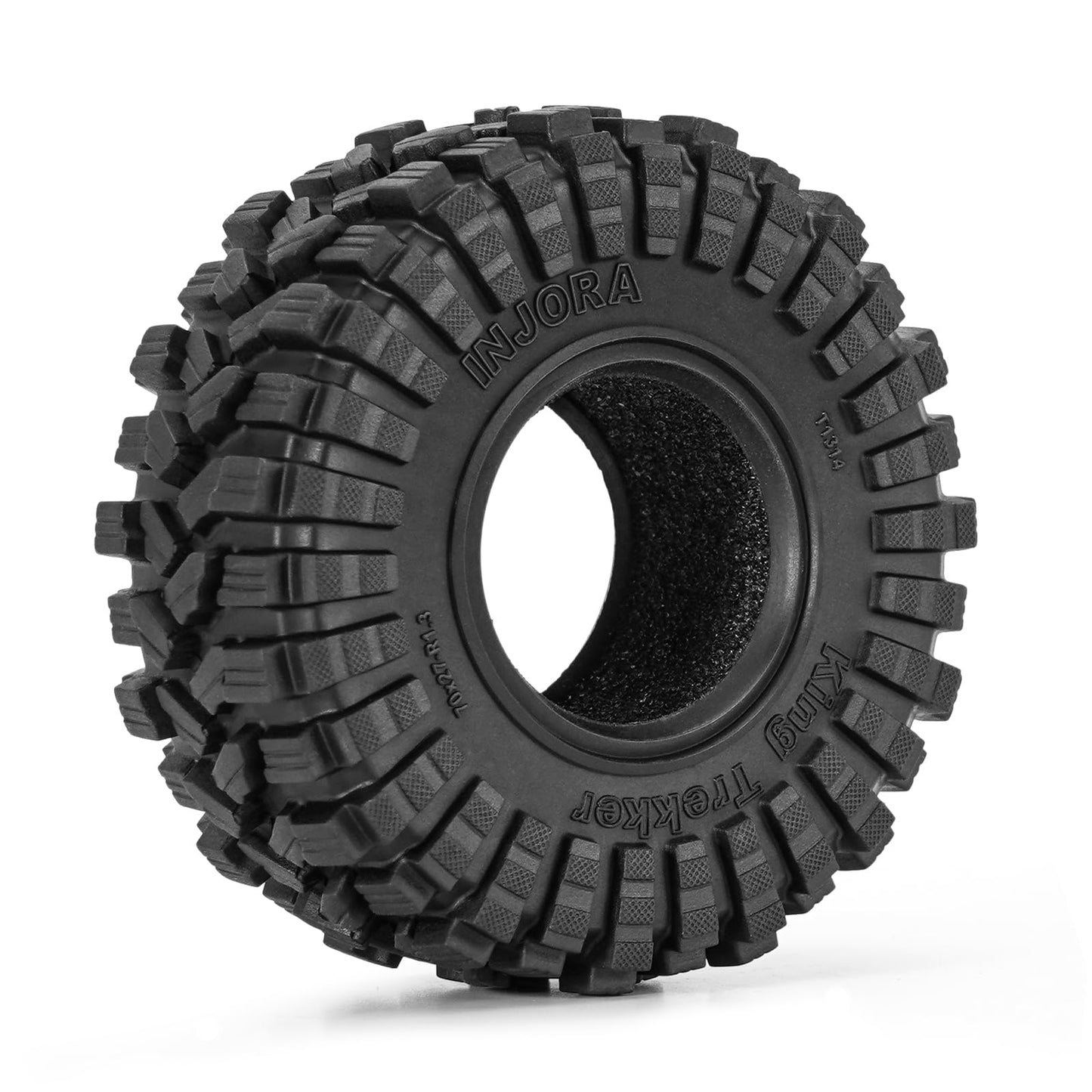 INJORA King Trekker S5 1.3'' All Terrain Tires for 1/18 1/24 RC Crawler Car Upgrade(T1314)