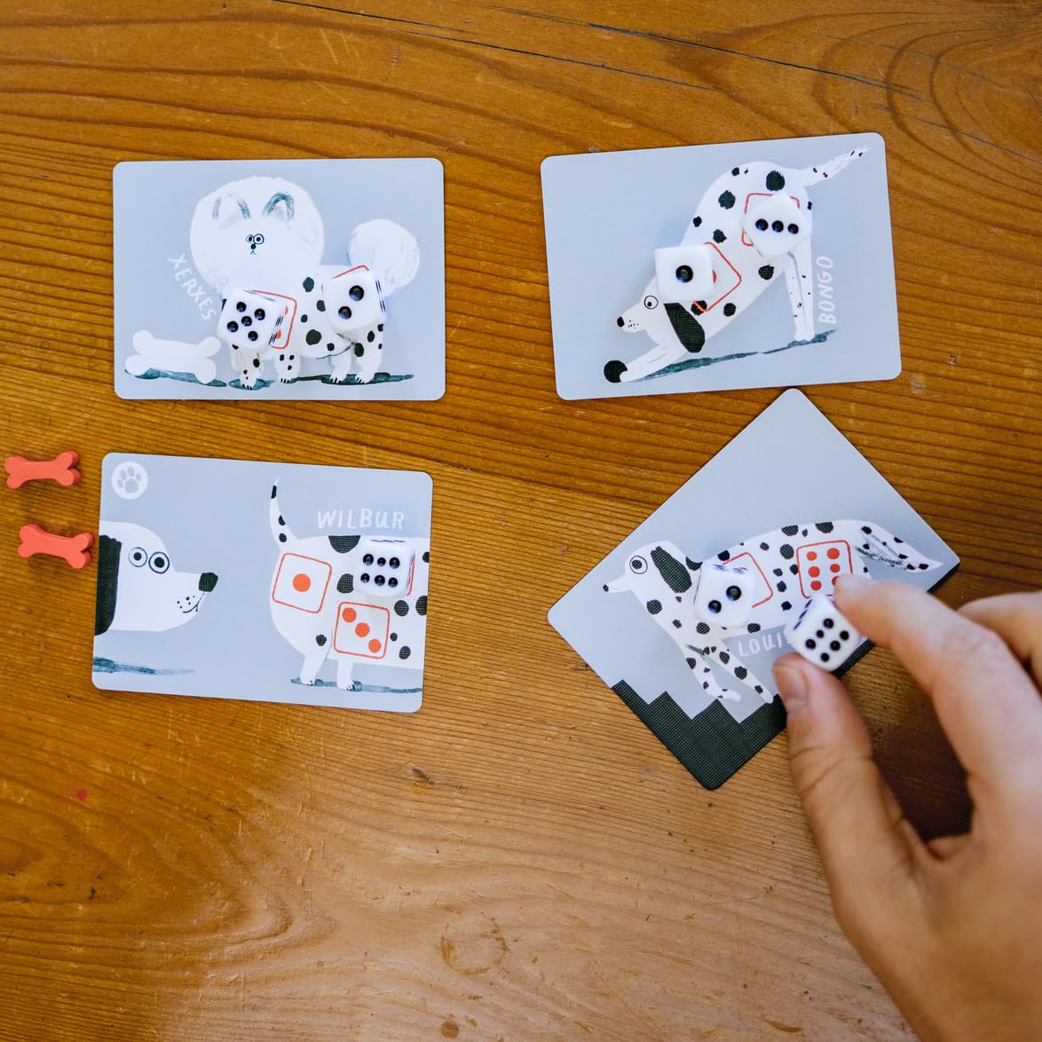 CMYK CMYK Spots Game - Rolling Dice, Pushing Luck, One Size, Cardboard, Blue, Model CMYK0001
