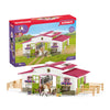 Schleich Horse Club, 44-Piece Playset, Horse Toys For Girls And Boys 5-12 Years Old Riding Center With Rider And Horses