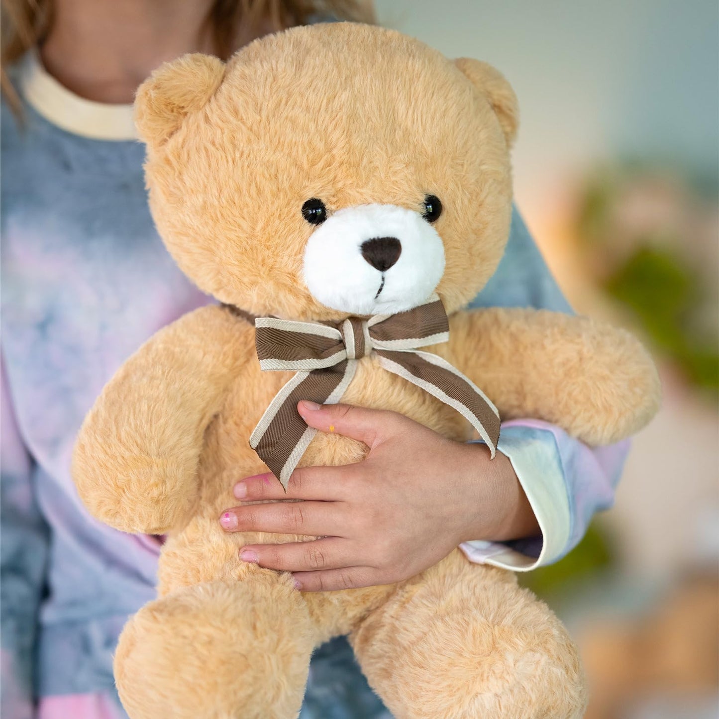 Tezituor Bulk Teddy Bears For Baby Shower, 10Pcs Teddy Bear Stuffed Animal Bulk, 12' Stuffed Bear Plush Toy For Wedding Birthday Christmas Party Decorations