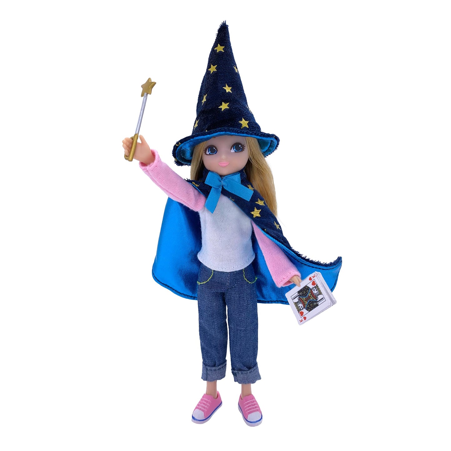 Lottie Magician Doll Costume Outfit Set With Cape Hat And Accessories