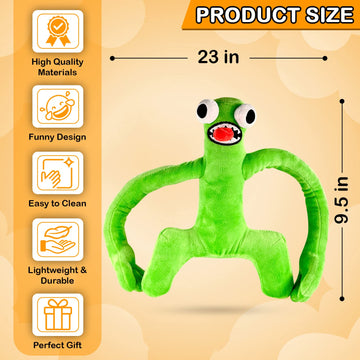 TwCare Green Plush Toy for Kids Adults, Playing with Family, Soft Stuffed Animal Plushie Toys, Plushies Birthday Thanksgiving Ch