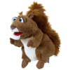 Living Puppets 12-Inch Squirrel Hand Puppet - Fine European Design Ultra-Soft and Cuddly Promotes Child Development Safety Certified Teacher-Recommended for Boys and Girls