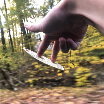 Juniqute Finger Surfboard-Mini Surfboard For Kids And Surfers With Eye-Catching Graphic Design And Receive Bag (5 Pcs Red+Green+