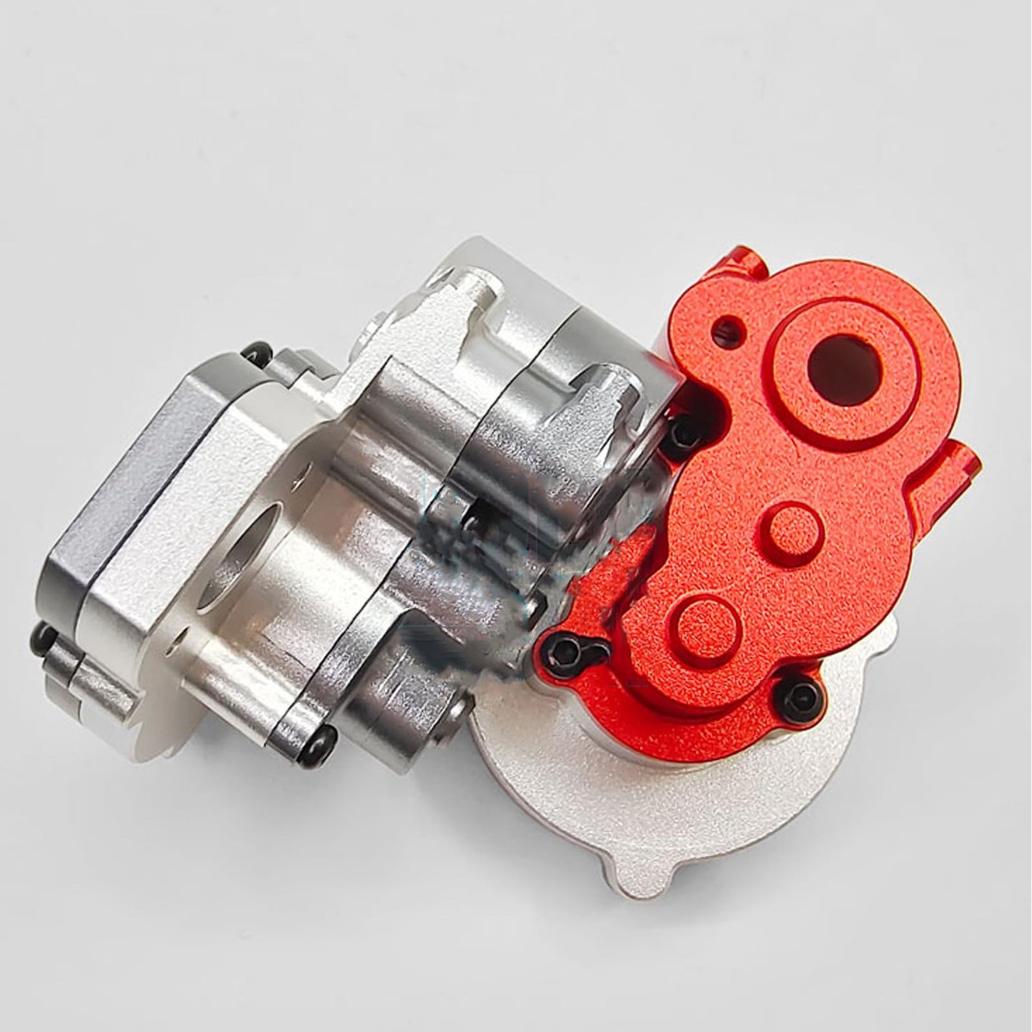 Rc Metal Transmission Center Gearbox Case With Gear For Fms Fcx18 Lc80 1/18 Rc Crawler Car Upgrades Parts Complete Gearbox Trans