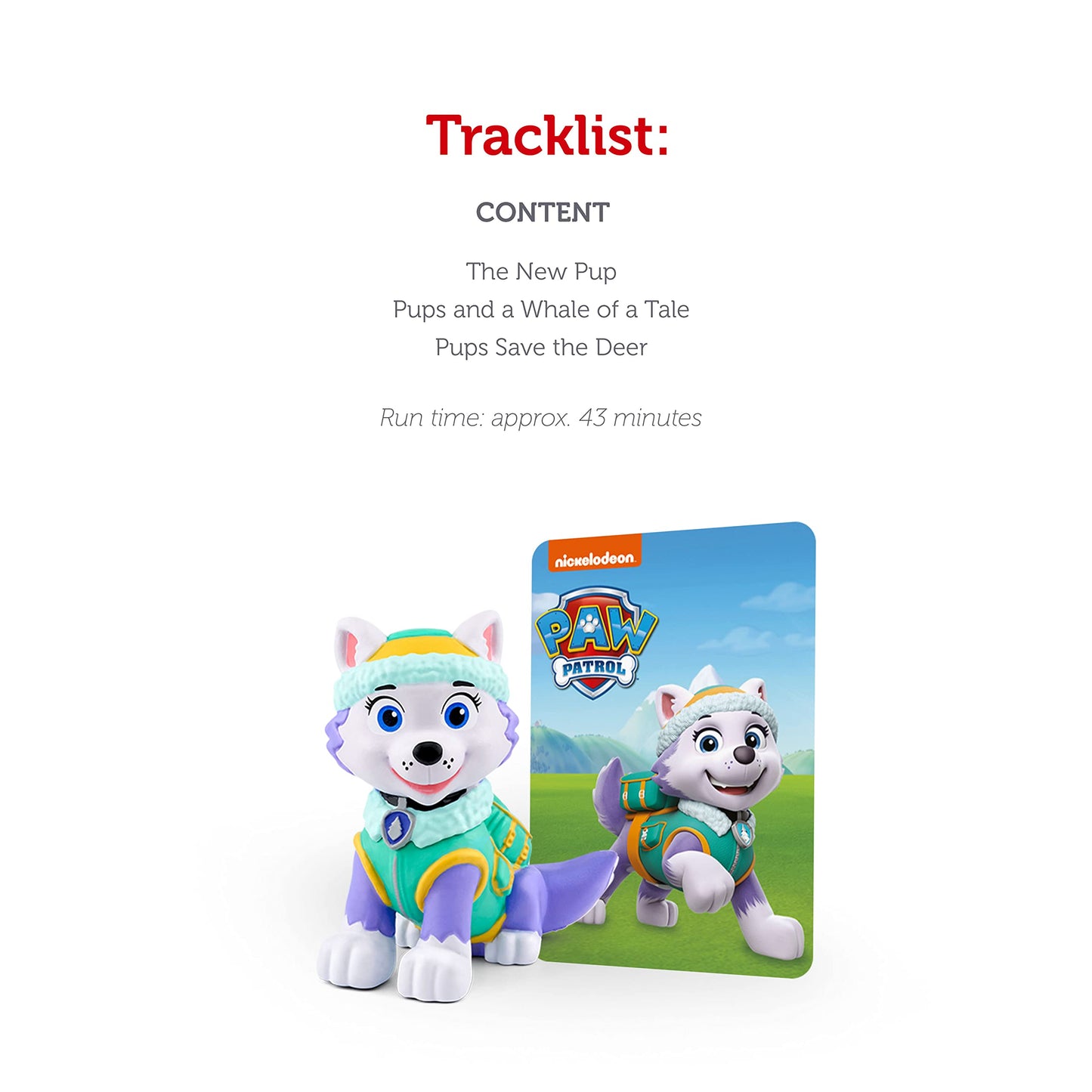 Tonies Everest Audio Play Character From Paw Patrol