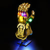 YEABRICKS LED Light Kit for Lego Marvel Infinity Gauntlet - Multicolor, Model LLK455, Compatible with 76191 Building Blocks