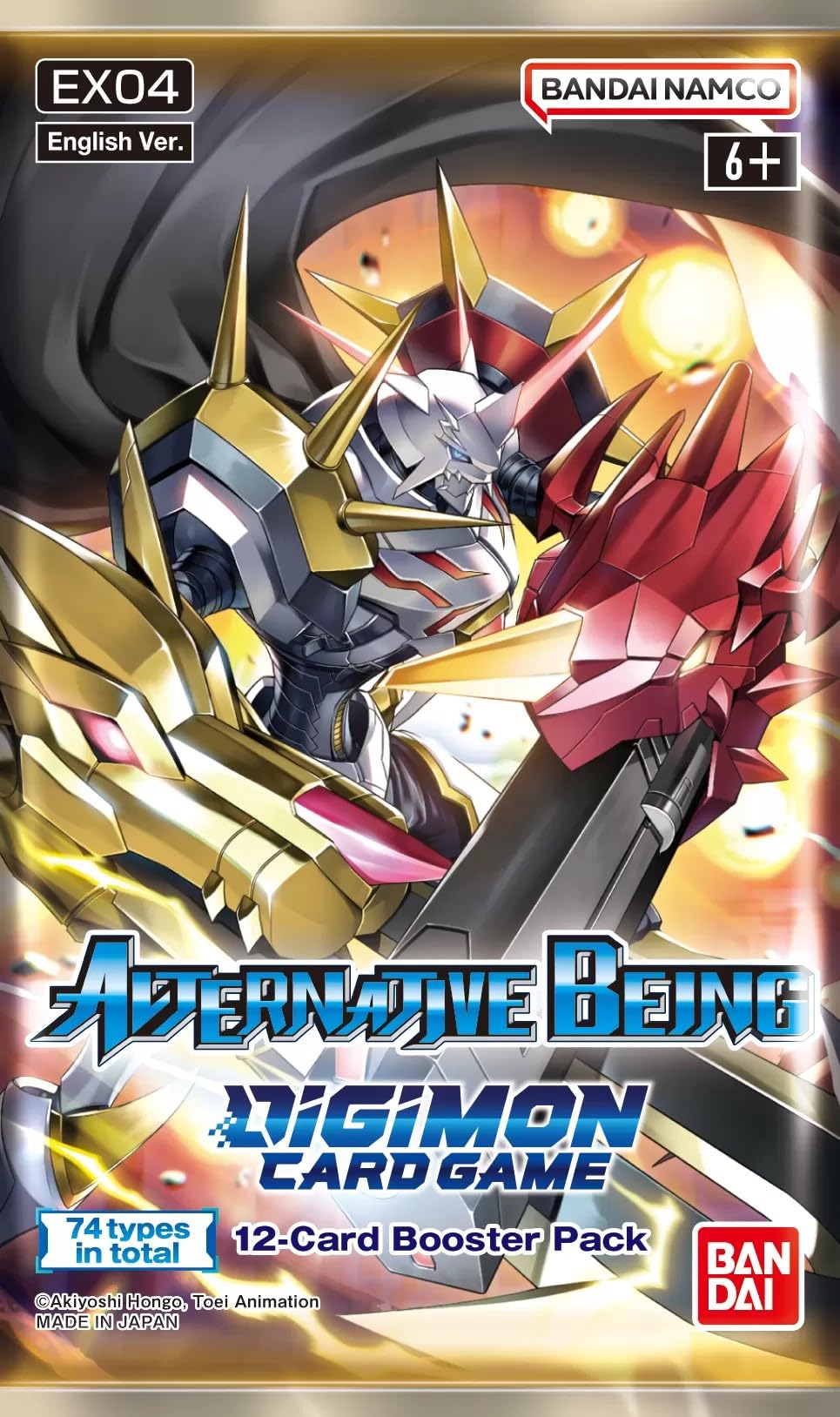 Bandai | Digimon Card Game: Alternative Being - Booster Display (Ex04) | Trading Card Game | Ages 6+ | 2 Players | 20-30 Minutes Playing Time