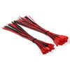 Chanzon 20Awg 15 Pairs Jst Syp 2.5 Mm Pitch 2Pin Plug Connector For 7.87 Inch Ul1007 Tinned Copper Wire For Rc Toys Battery Etc.