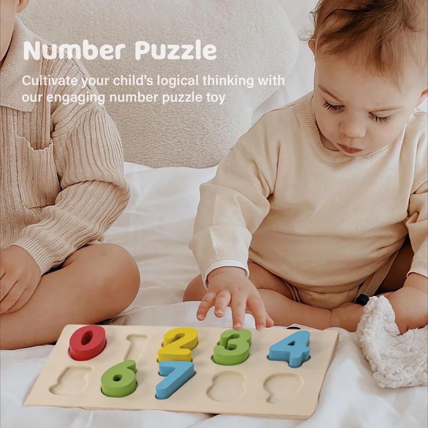 Jessruly Shape Sorter - Wooden Xylophone And Montessori Number Puzzle Set For Babies - Educational Sorting Game With Storage Car