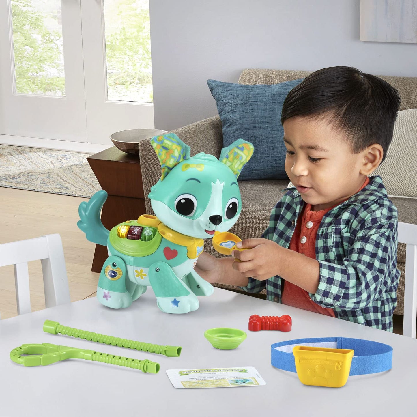 Vtech Lets Go Rescue Pup, Teal
