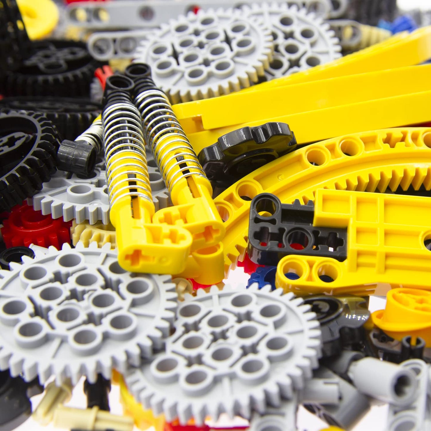 Habow 1085Pcs Technic-Parts Gears-Axle-Pin-Connector Compatible With Lego-Technic Shock Bsorber Wheels Chain Link Frame Joints C