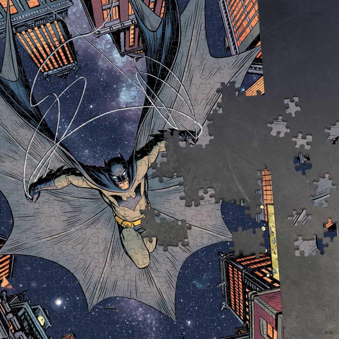Batman I Am The Night 1000 Piece Jigsaw Puzzle | Officially Licensed Batman Merchandise | Collectible Puzzle Featuring Batman in