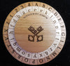 Creative Crafthouse Alberti Cipher Disk - Encryption Device From 15Th Century - Escape Room Prop
