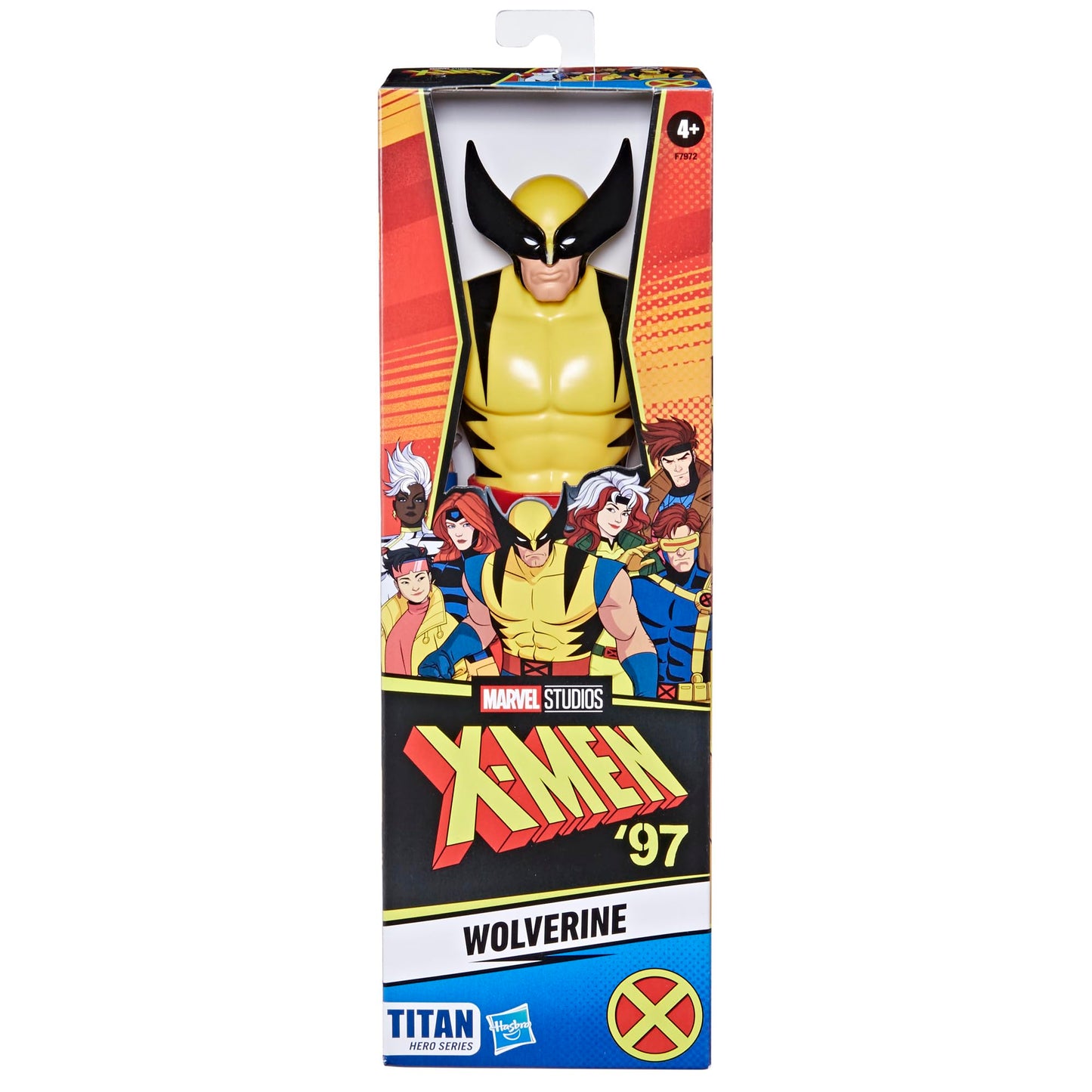 Marvel Titan Hero Series X-Men Wolverine 12-Inch-Scale Action Figure, X-Men Toys, Super Hero Toys For Kids, Ages 4 And Up
