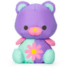 Swisheez Teddy Bear Stuffed Animal, Retro Inspired Plush Toys for Ages 3 and Up, Purple, 7