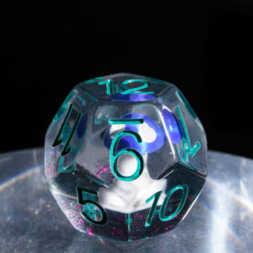 UDIXI 7PCS Polyhedral Dice Set, Mushroom D&D Dice Set for Dungeons and Dragons Role Playing Dice Games and DND RPG MTG Tabletop