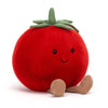 Jellycat 7.5 Amuseables Tomato Plush Toy - Red Vegetable Stuffed Animal - Fun Gift Idea for Kids