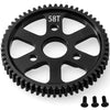 32P Spur Gear, 58T 0.8 Metric Pitch, Compatible With 32P, Hardened Steel 58 Tooth 0.8M Spur Main Gear For 1/10 Traxxas Ford Rust