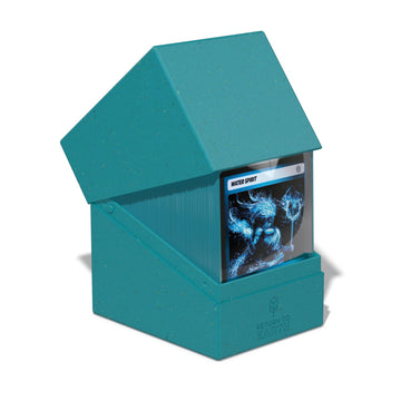 Ultimate Guard Rte Boulder 133+, Deck Case For 133 Double-Sleeved Tcg Cards, Petrol, 87% Renewable, Made In Germany, Secure & Du