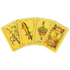 CDBXRA Gold Foil Spanish Playing Cards - Waterproof PVC, Original Deck, 2 Pack