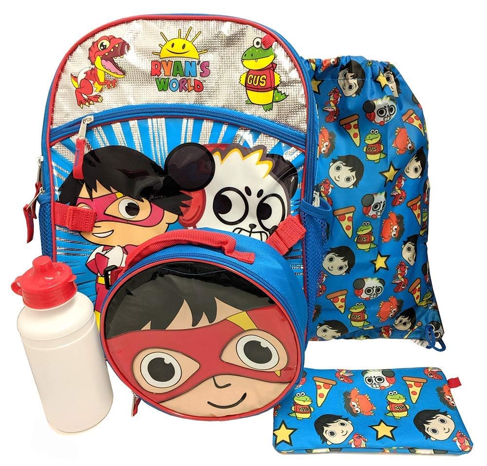 Ryans World 16' Backpack 5Pc Set