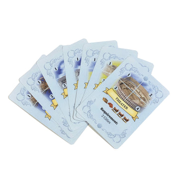 Tabletop Monthly World Wonders Replacement Cards Compatible With Catan'S The Wonders Of Catan Seafarers Scenario. Compatible Wit
