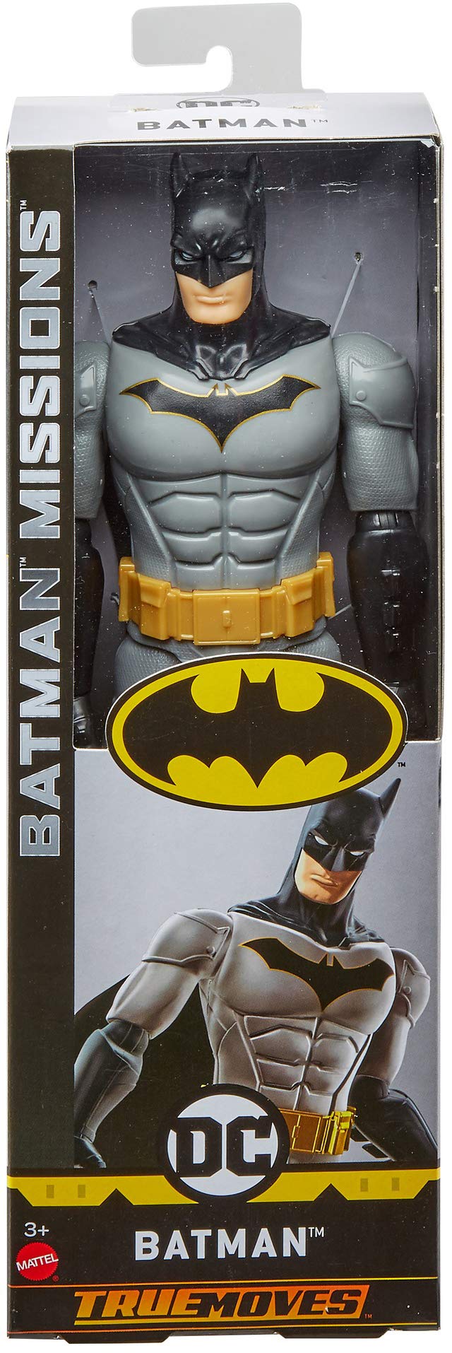 DC Comics Batman Missions 12" Action Figure - Multicolor, Plastic, Model FVM70