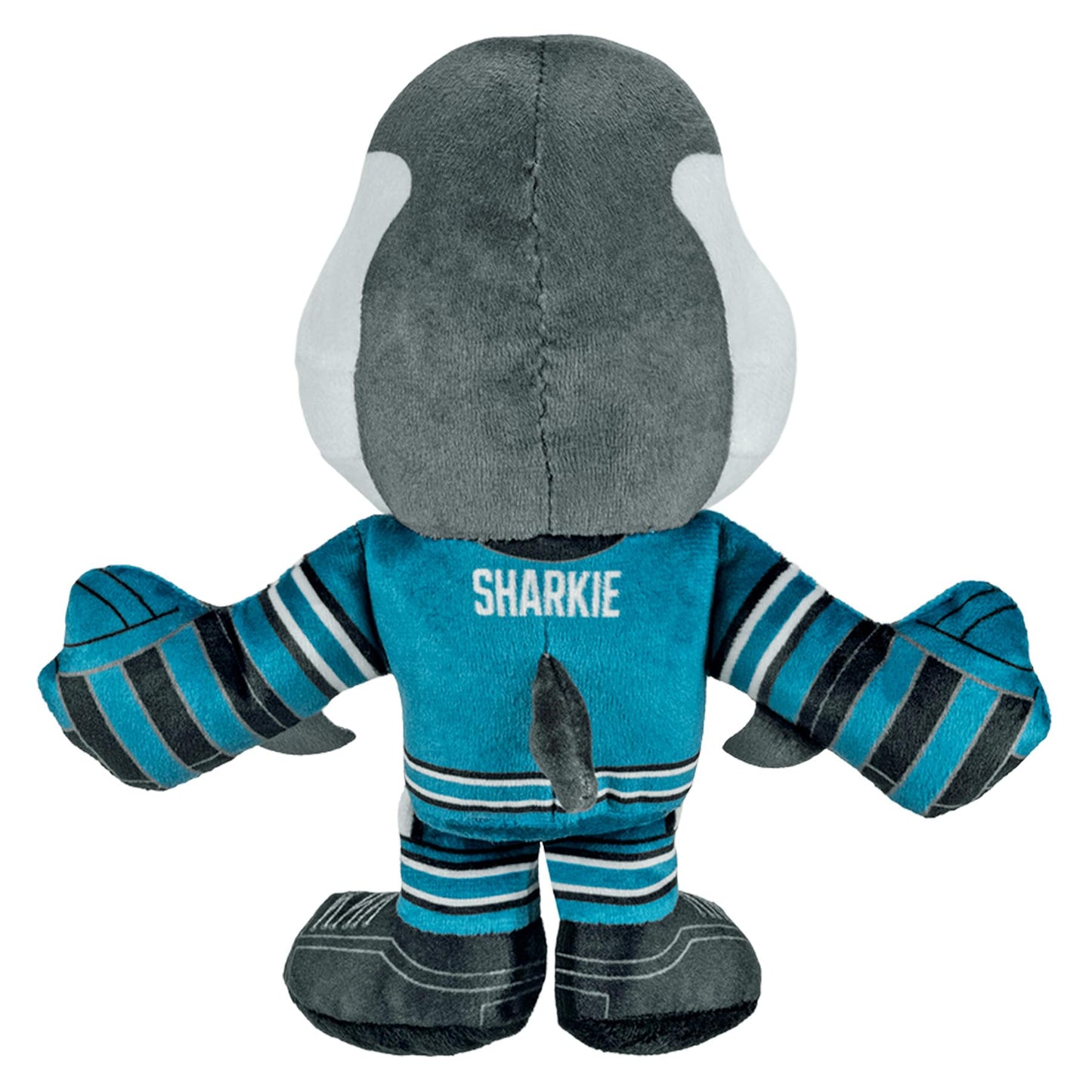 Bleacher Creatures San Jose Sharks Sj Sharkie 8'' Nhl Kuricha Mascot Sitting Plush - Soft Chibi Inspired Mascot
