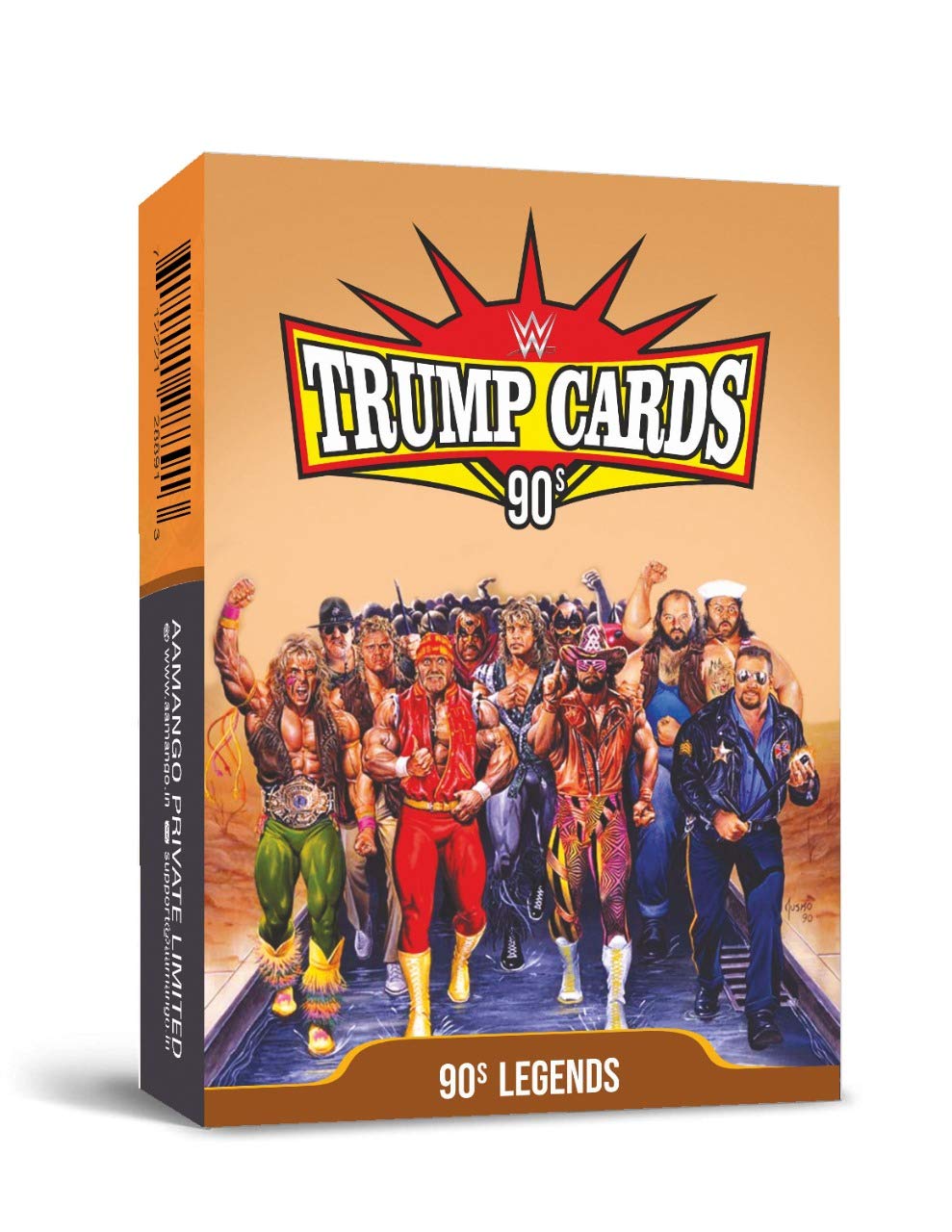 Aamango Trump Cards (Wwe Combo Pack - 90S & 20S Legend)