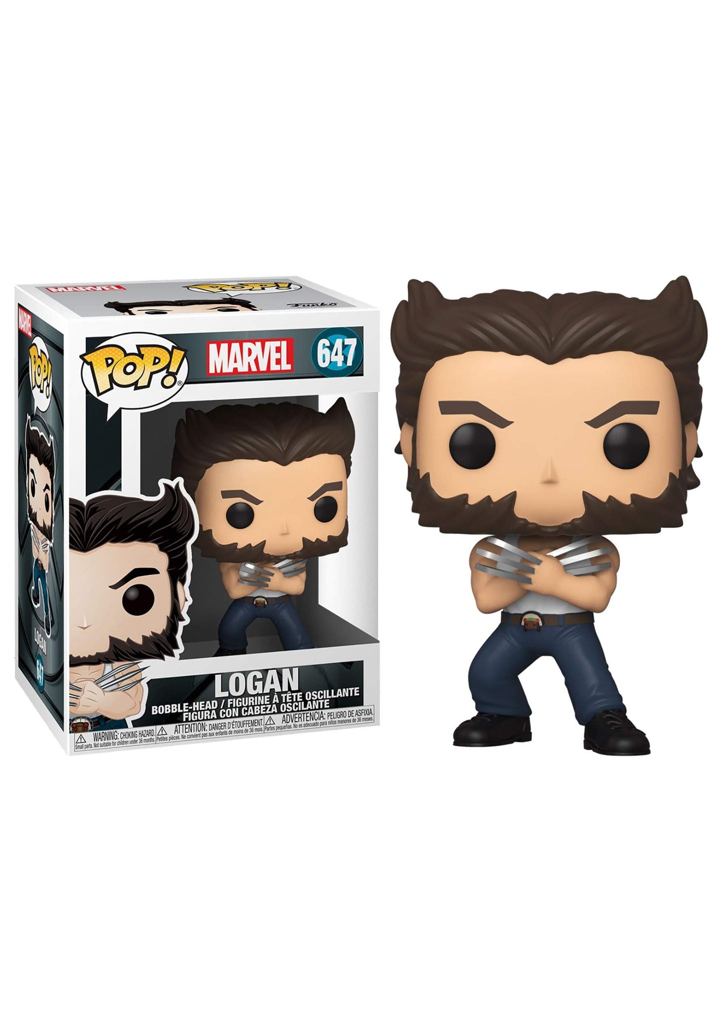 Funko Pop! Marvel: X-Men 20Th Anniversary - Wolverine In Tanktop, Multicolor