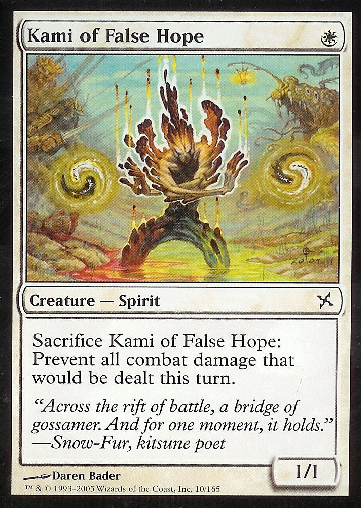 Magic: the Gathering - Kami of False Hope - Betrayers of Kamigawa